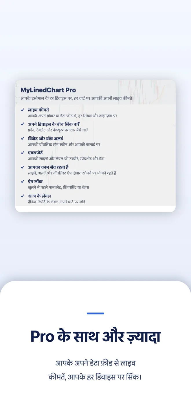 iPhone पर MyLinedChart, चित्र 10