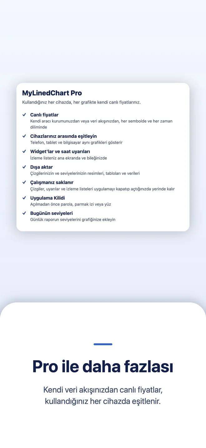 iPhone üzerinde MyLinedChart, görsel 10